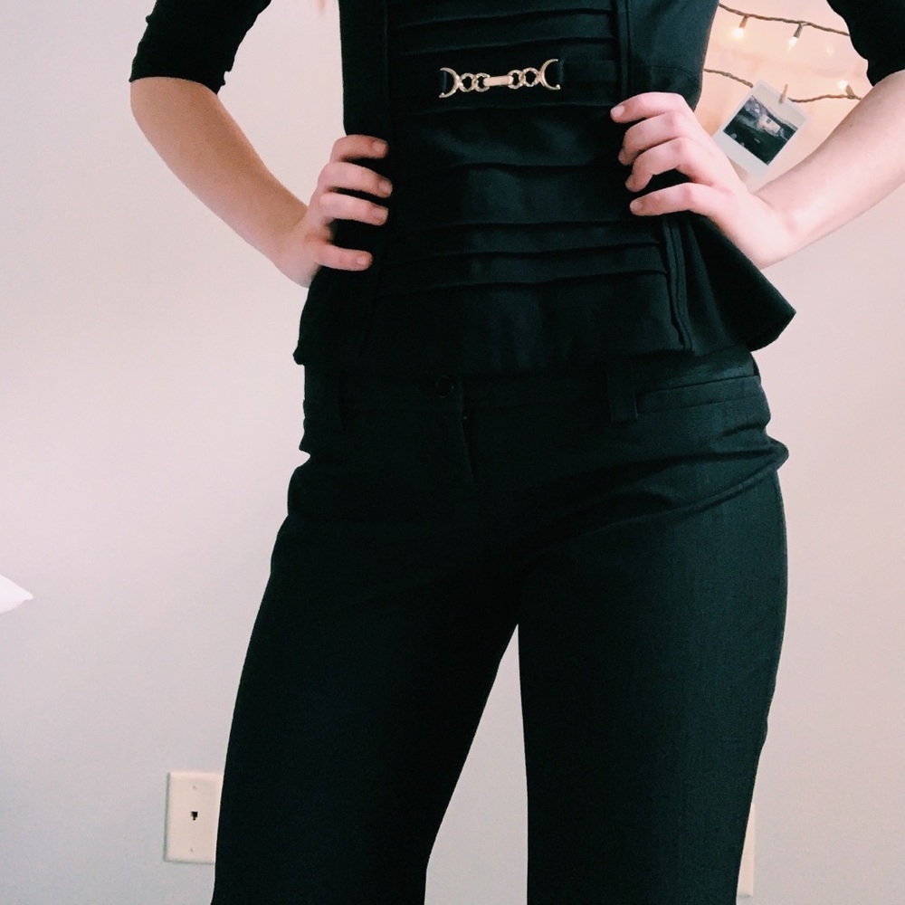 Formal Black Dress Pants by Iz Byer